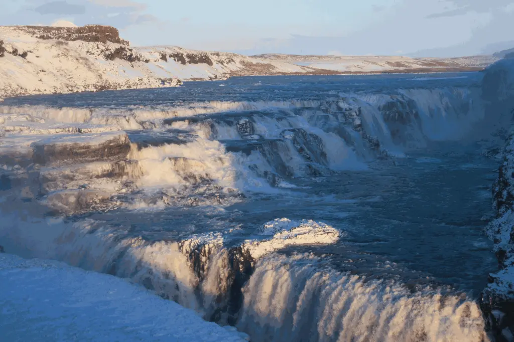 chute d'or cascade islande