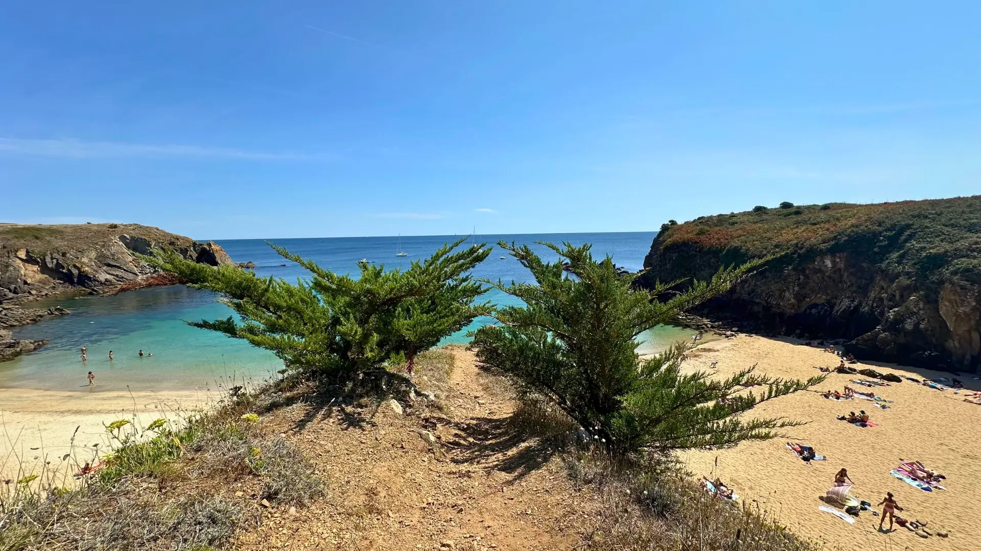 anse des soux ile d'yeu