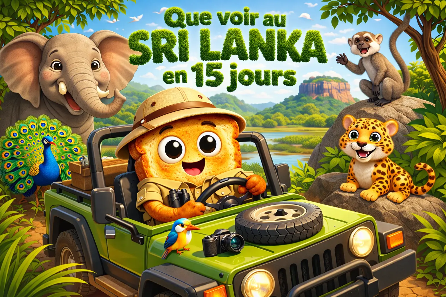 Que voir au sri lanka en 15 jours