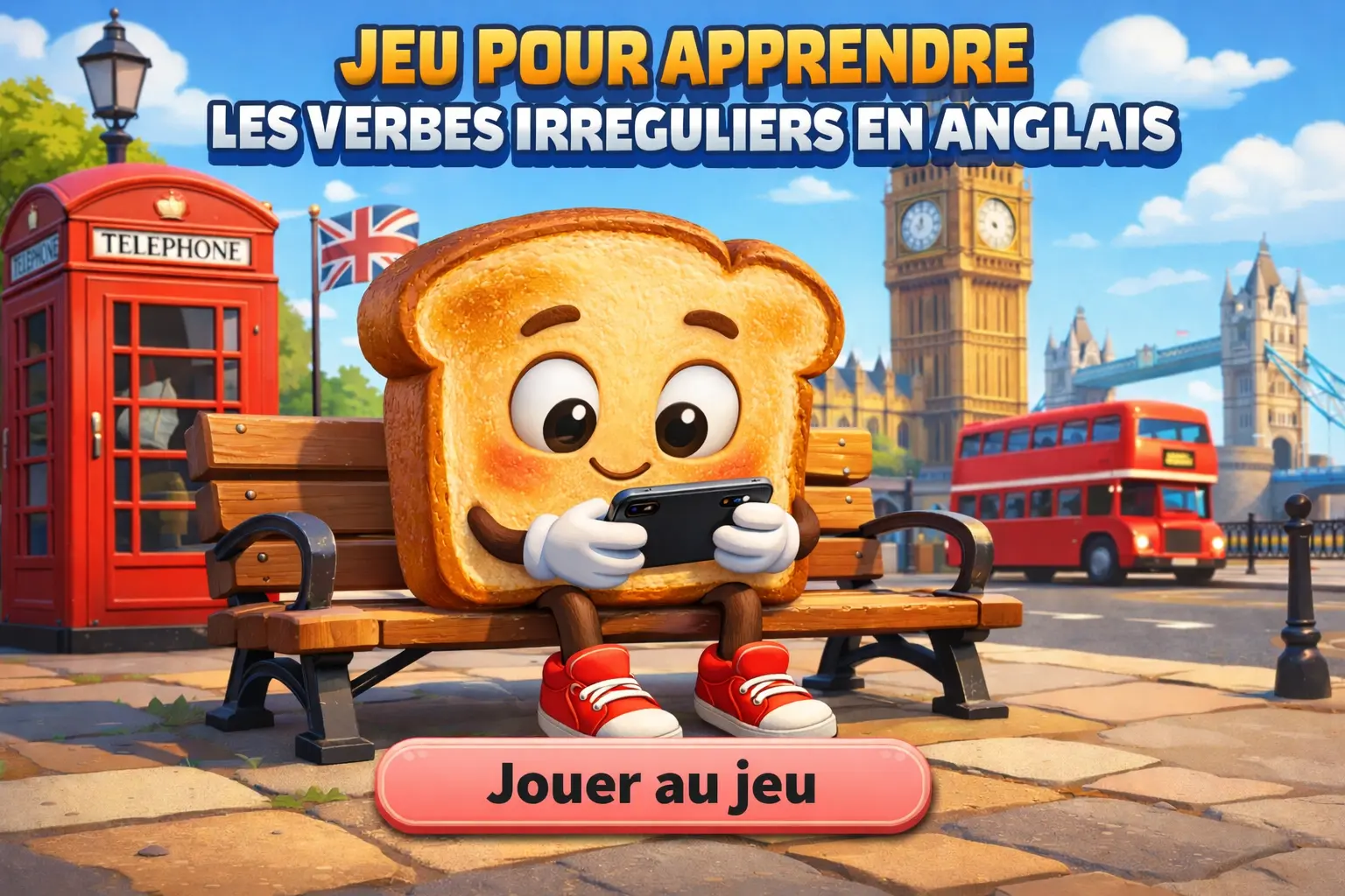 jeu pour apprendre les verbes irréguliers en anglais
